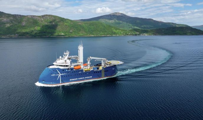 Ulstein Delivers Next-Generation Offshore Wind Service Vessel Windea Clarke